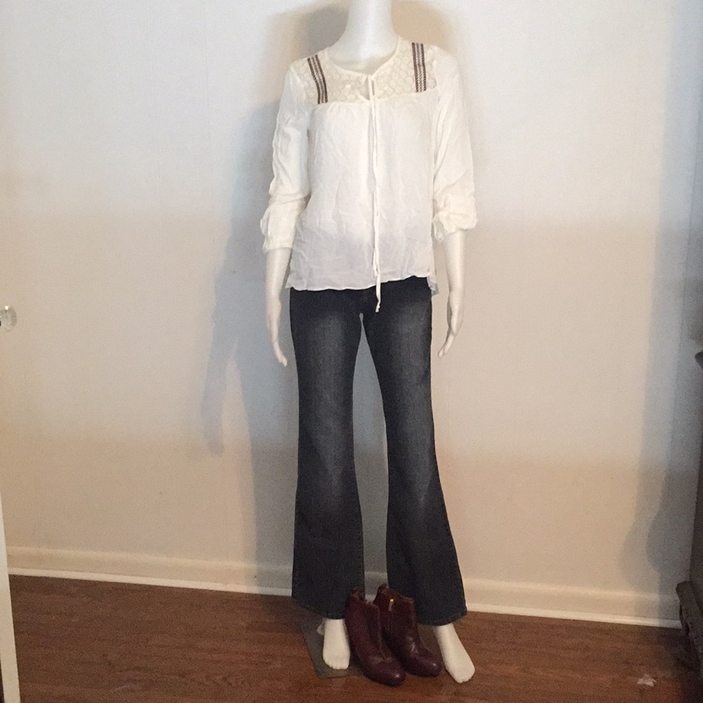 Sheer Boho Top